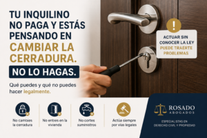 ¿Qué hacer si tu inquilino deja de pagar el alquiler? Guía legal paso a paso